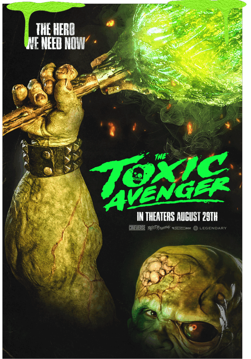 The Toxic Avenger movie image with creature 2